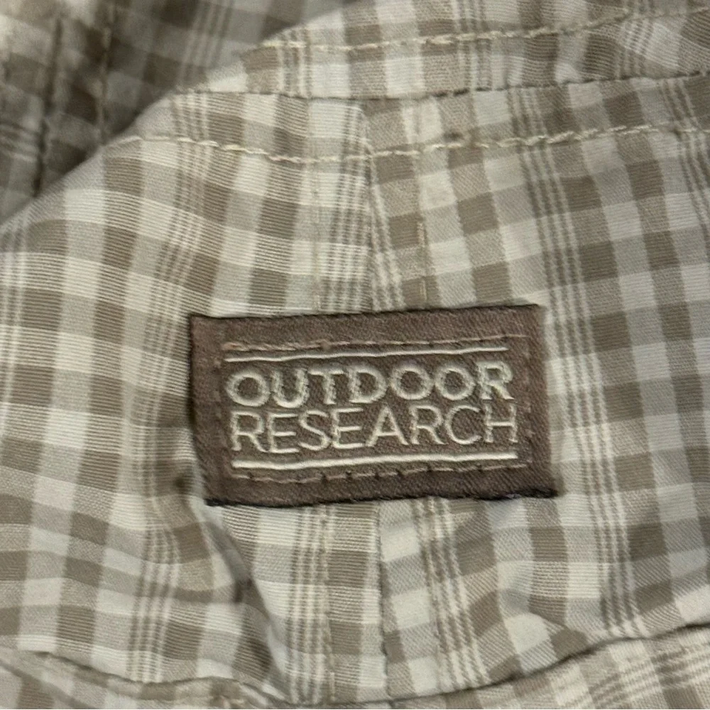 Outdoor Research Gray Plaid Hat Kids Size S